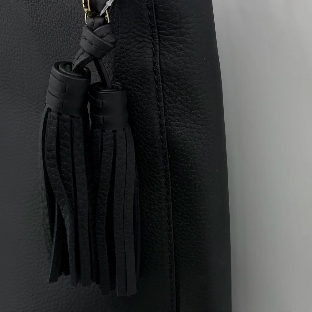Kate Spade New York x The Madison Ave. Collection NWT Tote Black Leather
